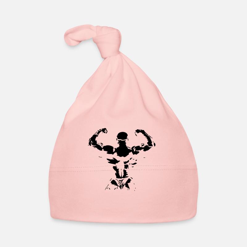 bodybuilding man Baby Bio-Mütze