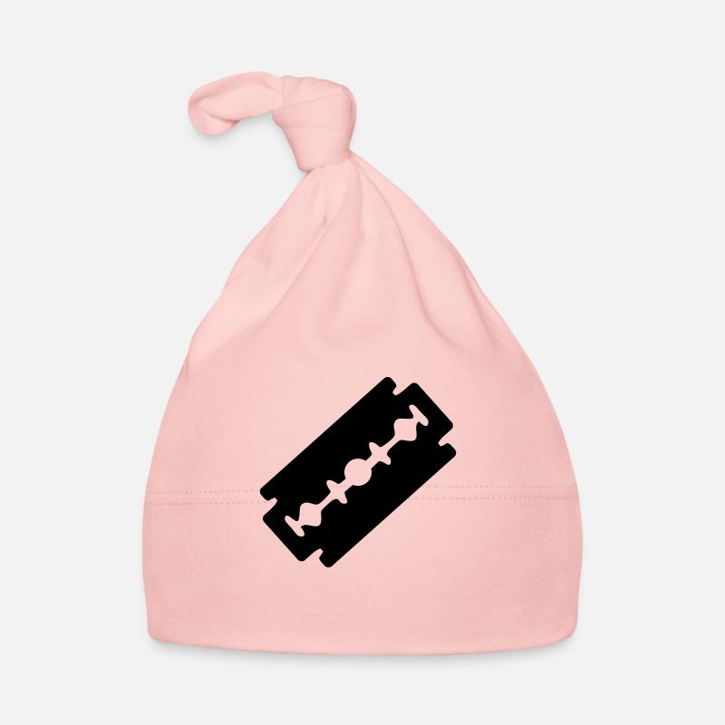 razorblade_ti1 - Baby Bio-Mütze - Rosa