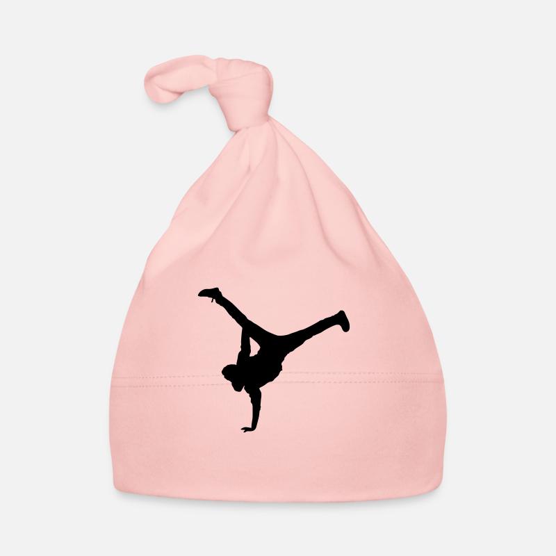 breakdance move - Baby Bio-Mütze - Rosa