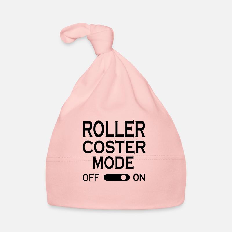 Roller Coaster Theme Park Organic Baby Cap