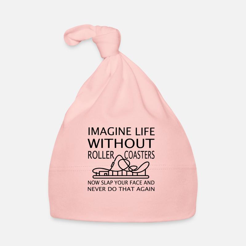 Rollercoaster Achterbahn Baby Bio-Mütze