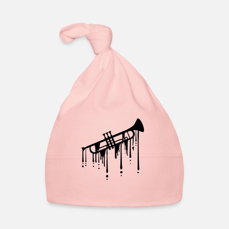 Graffiti Drop Trumpet Organic Baby Cap