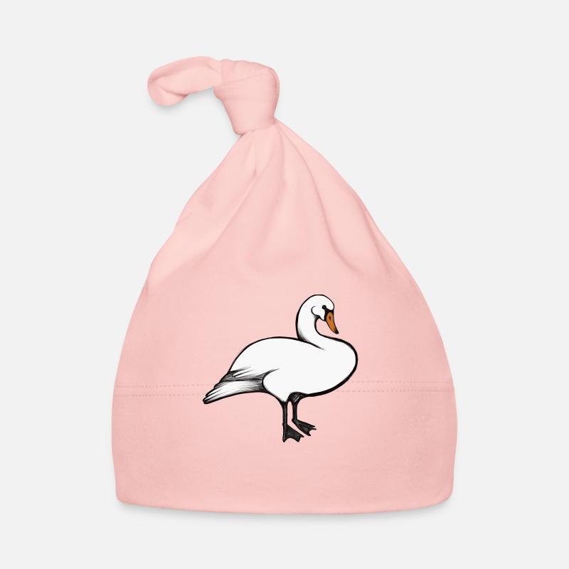 swan Organic Baby Cap