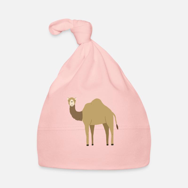 Dromadaire - Bonnet bio Bébé - rose