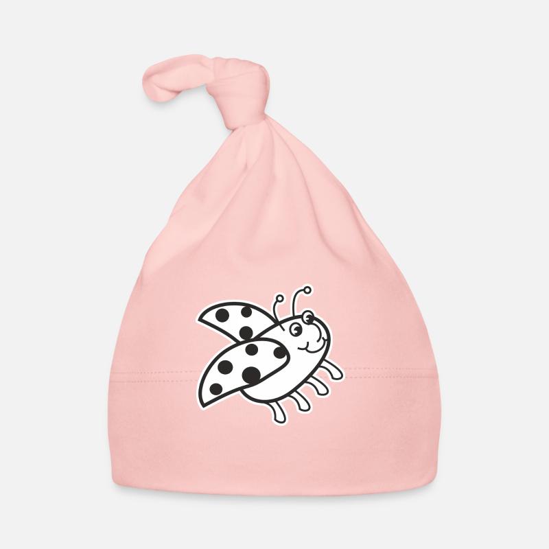 Derpy Ladybug, envolez-vous à la maison! Bonnet bio Bébé