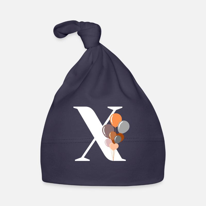 Brief x Geburtstagsballon Baby Bio-Mütze