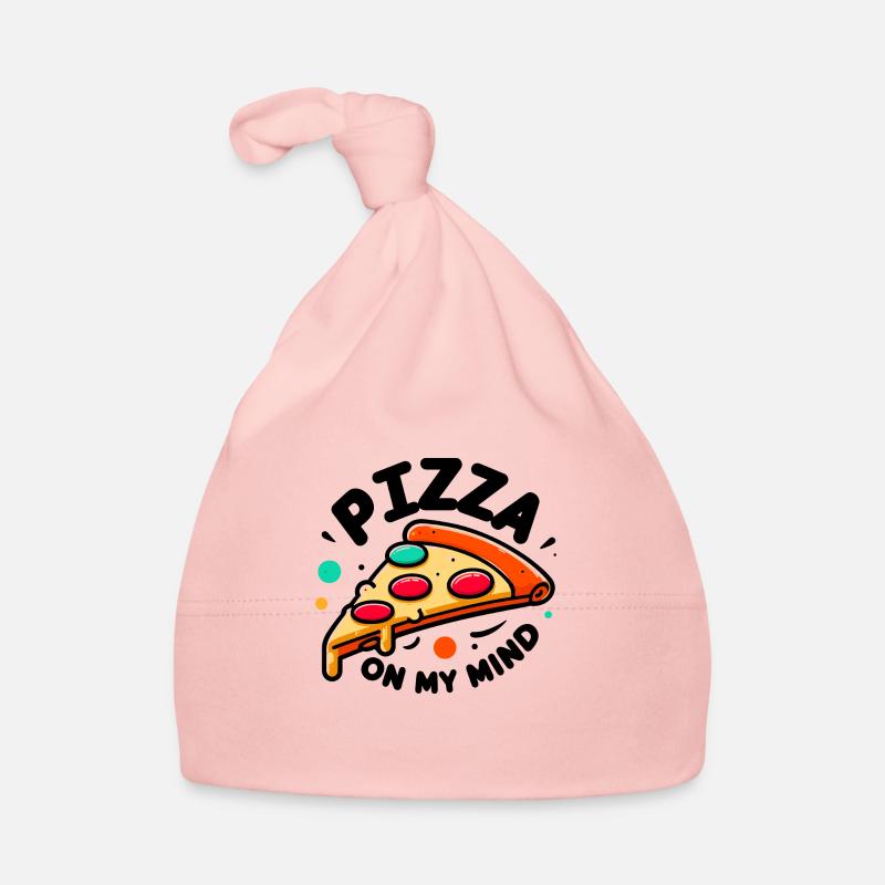 Pizza On My Mind Organic Baby Cap