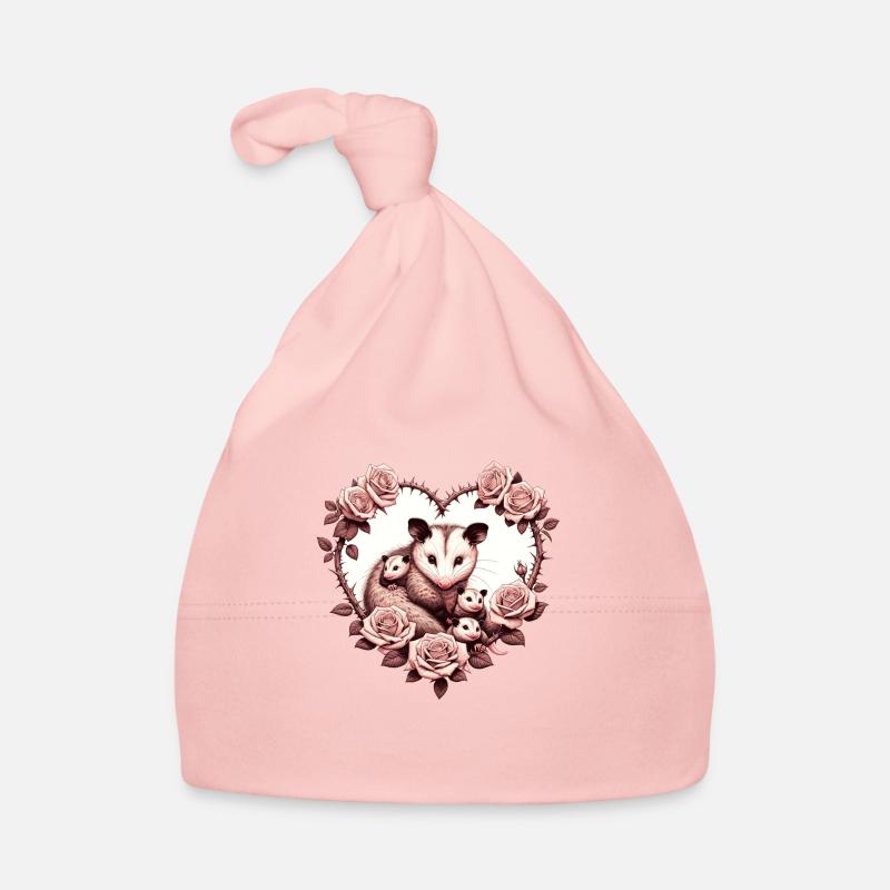 Opossum-Mama Baby Bio-Mütze