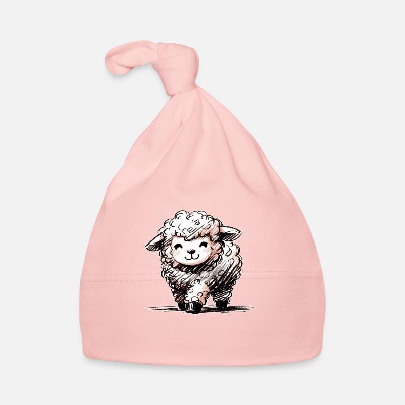 Schäfchen Baby Bio-Mütze