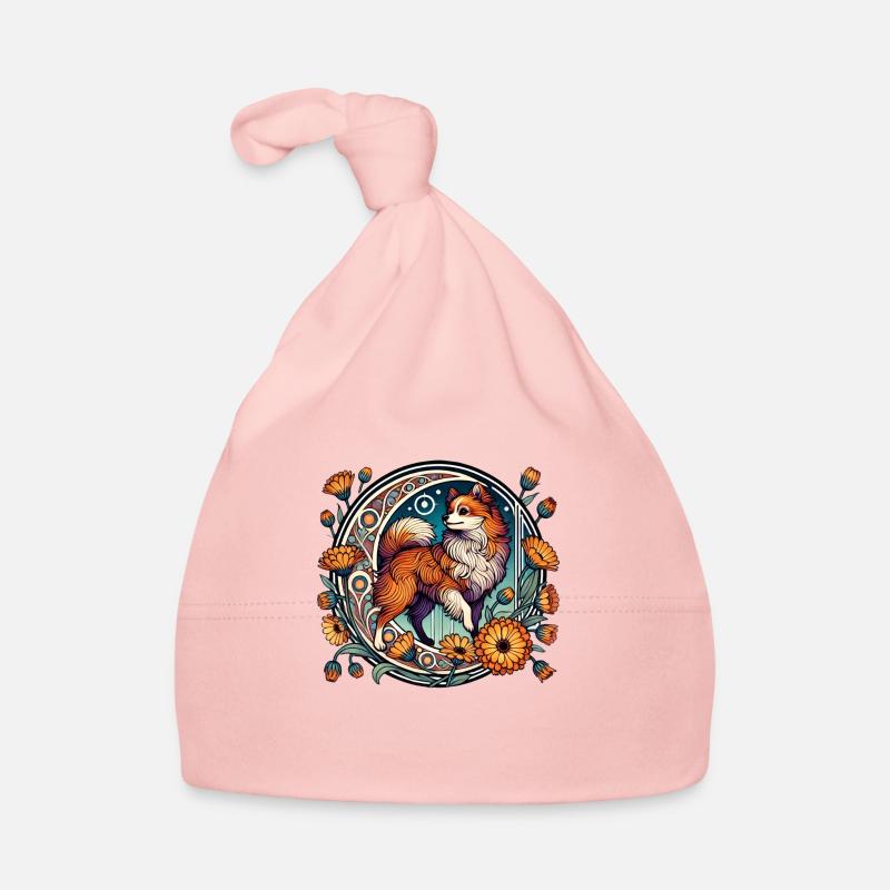 Poméranien Bonnet bio Bébé