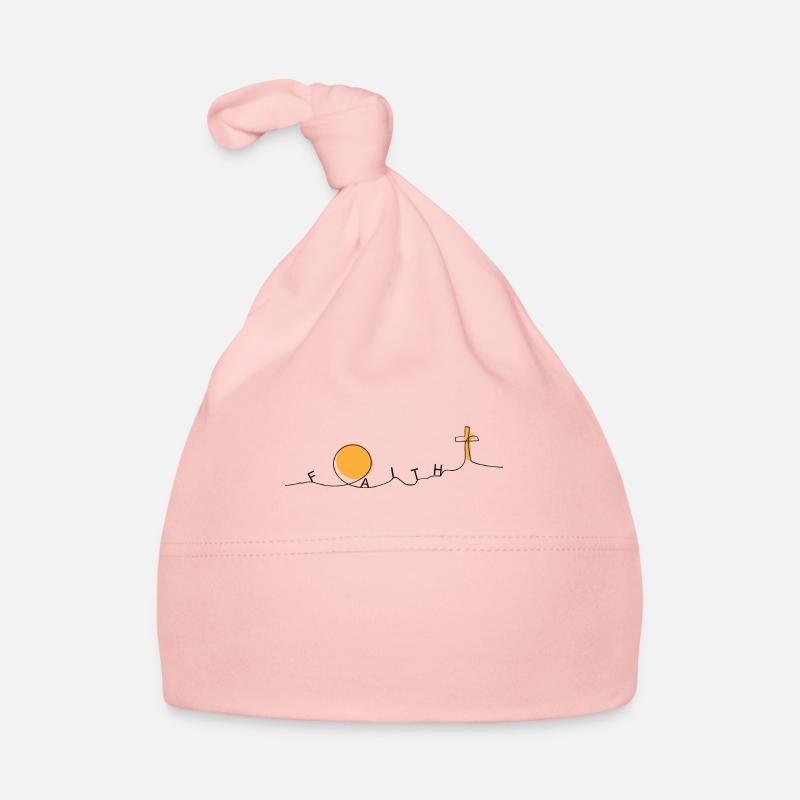 Er ist auferstanden Glaube He Is Risen Faith Bonnet bio Bébé