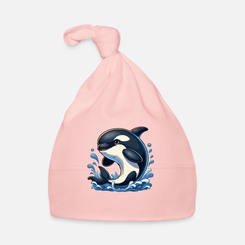 Orca springt Baby Bio-Mütze