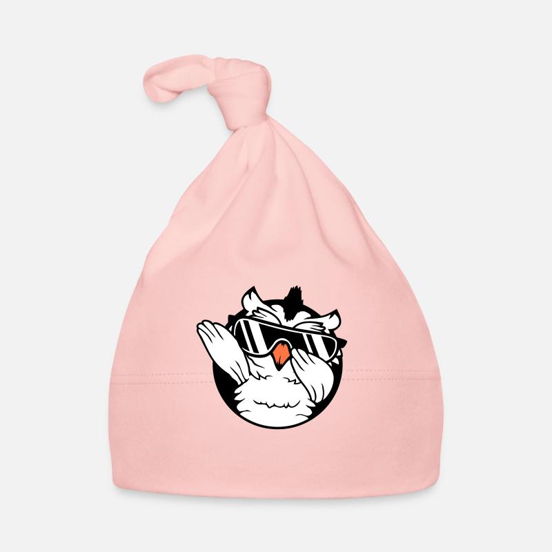 hibou dabbing dab danse pose geste lunettes de soleil mignon Bonnet bio Bébé