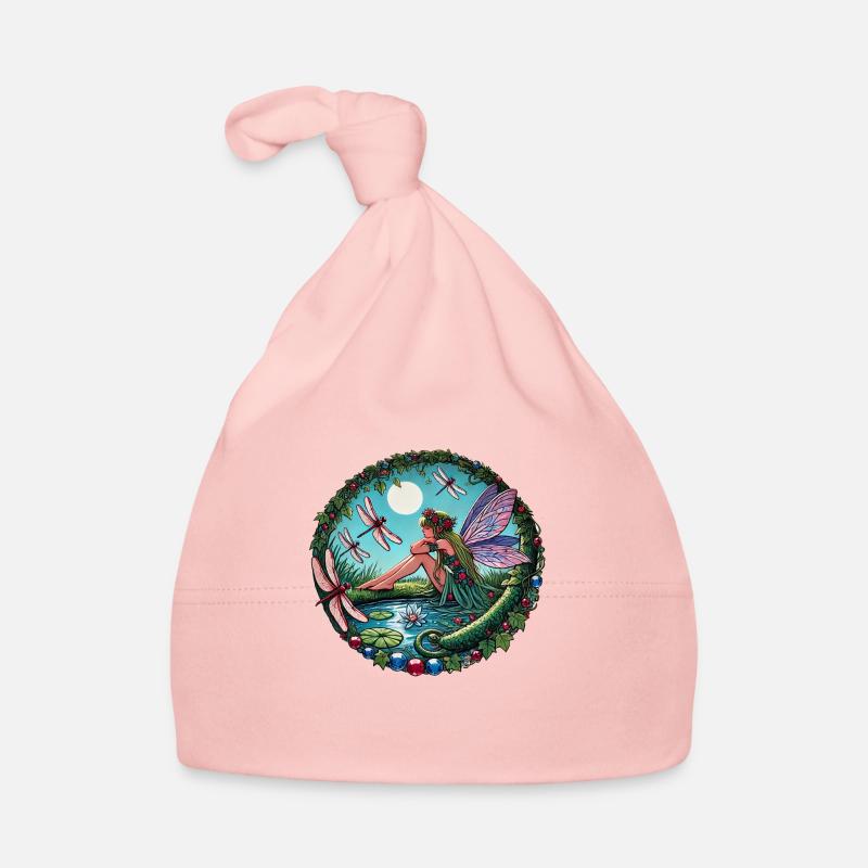 Libelle Fee Baby Bio-Mütze