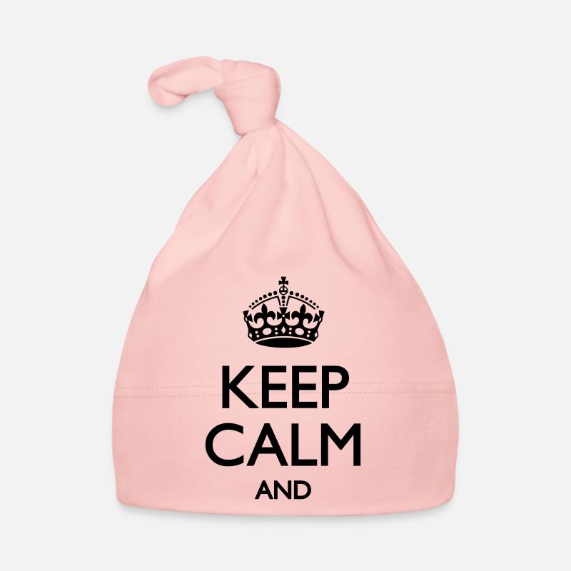 Keep calm and Baby Bio-Mütze