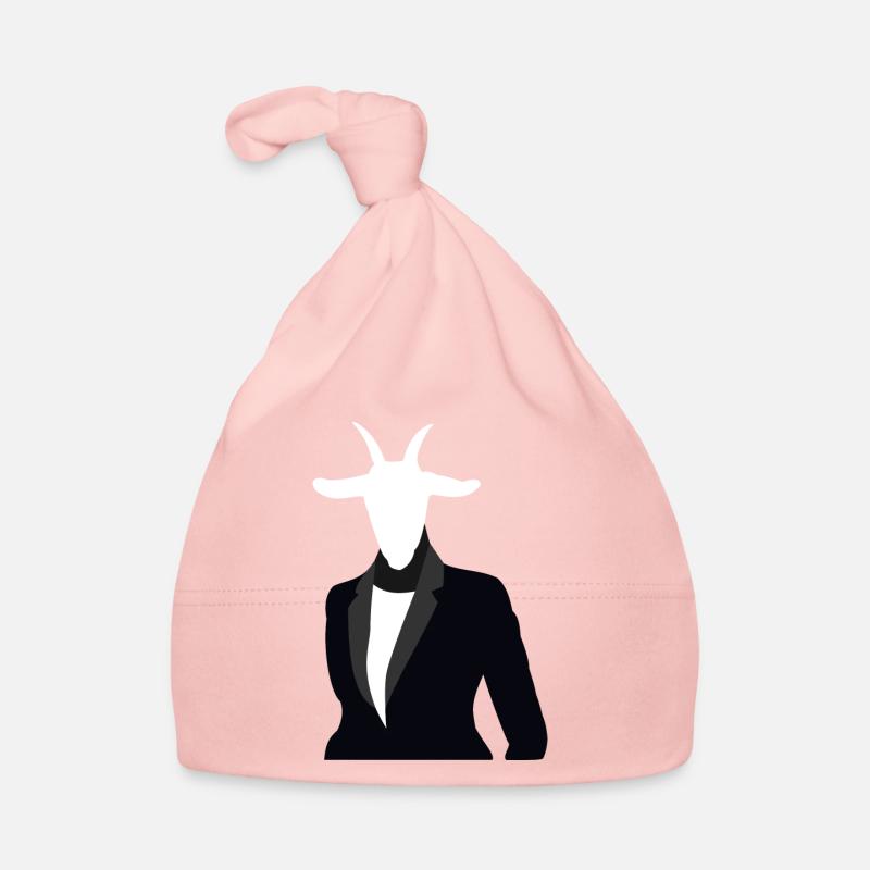Chef de chèvre avec costume Bonnet bio Bébé