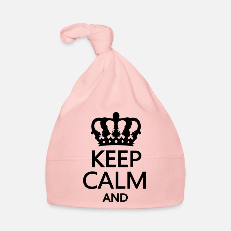 keep_calm_and Organic Baby Cap