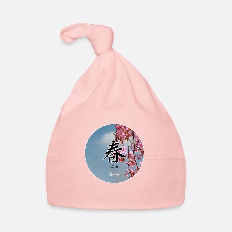 Printemps haru printemps - Bonnet bio Bébé - rose