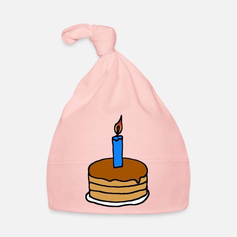 Gâteau d’anniversaire Comic Design Boy Blue - Bonnet bio Bébé - rose