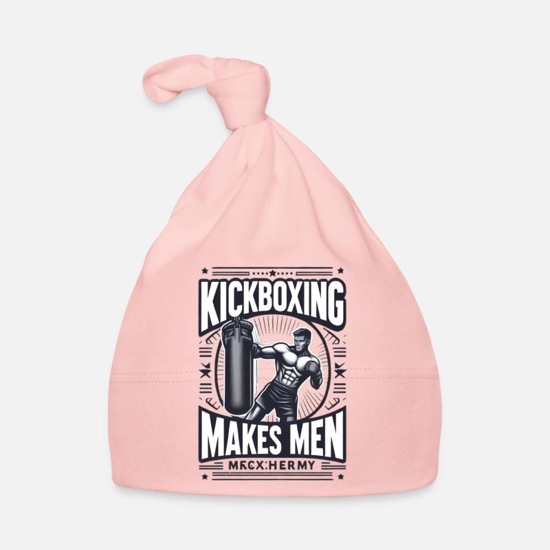 Kickboxing makes men Kickboxing makes Men Baby Bio-Mütze