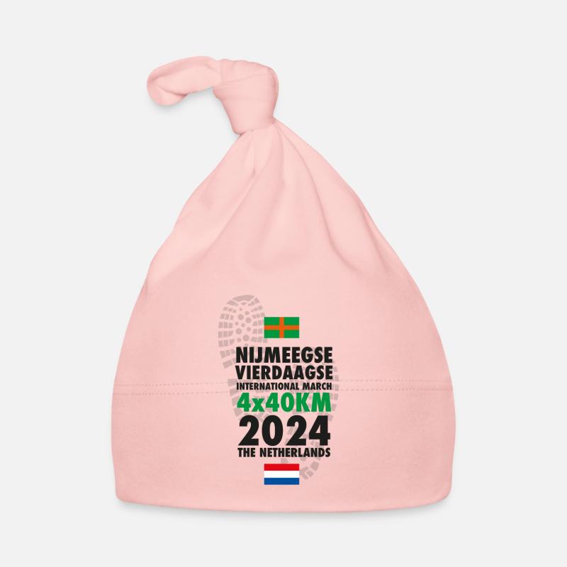 Nimwegen Walking Event 2024 4 x 40 km Baby Bio-Mütze