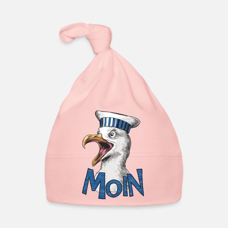 Moin Möwe Baby Bio-Mütze