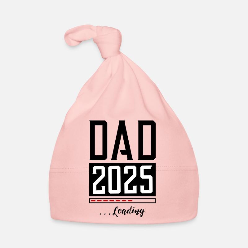 Dad 2025 Papa Loading Spruch Baby Bio-Mütze