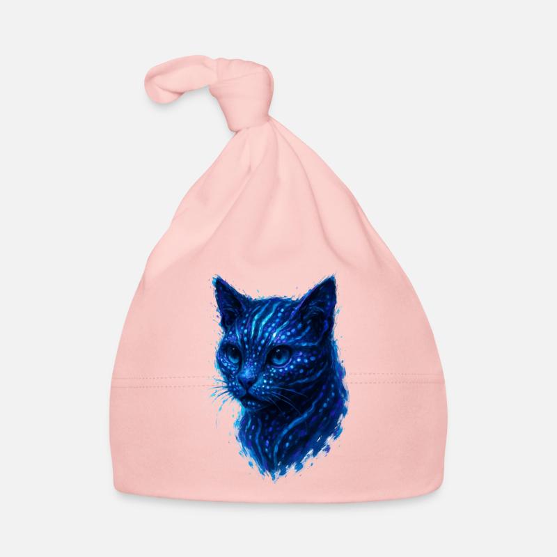 Chat Cyber Bioluminescent Neon Bonnet bio Bébé