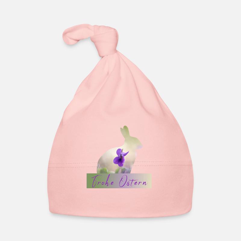 Joyeux lapin de Pâques Bonnet bio Bébé