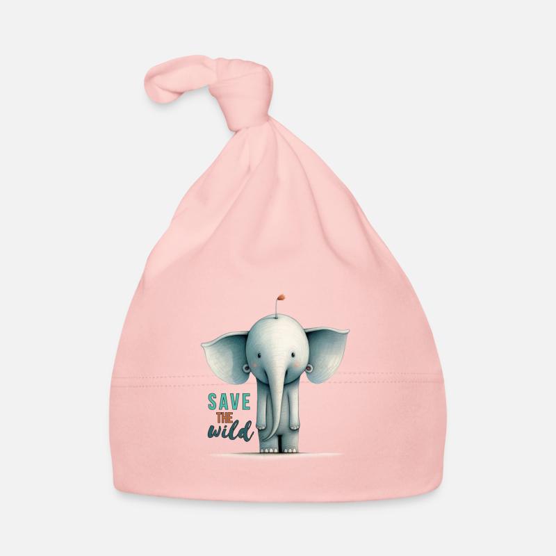 Save the wild !! Baby Bio-Mütze