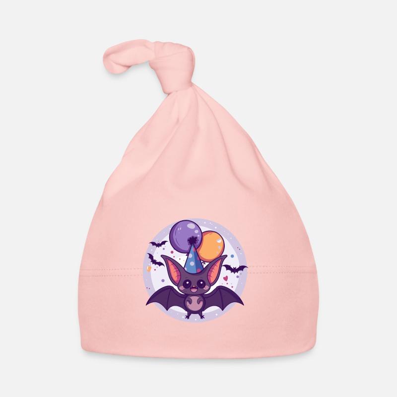Chauve-souris Anniversaire Bébé Bonnet bio Bébé