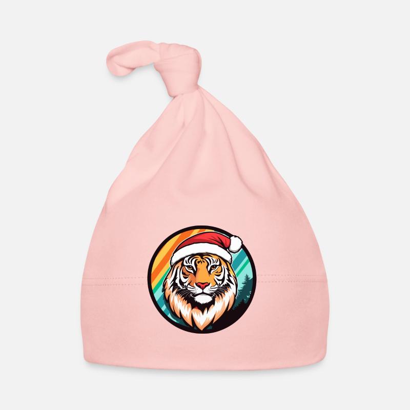 Tigre Noël Noël Bonnet bio Bébé