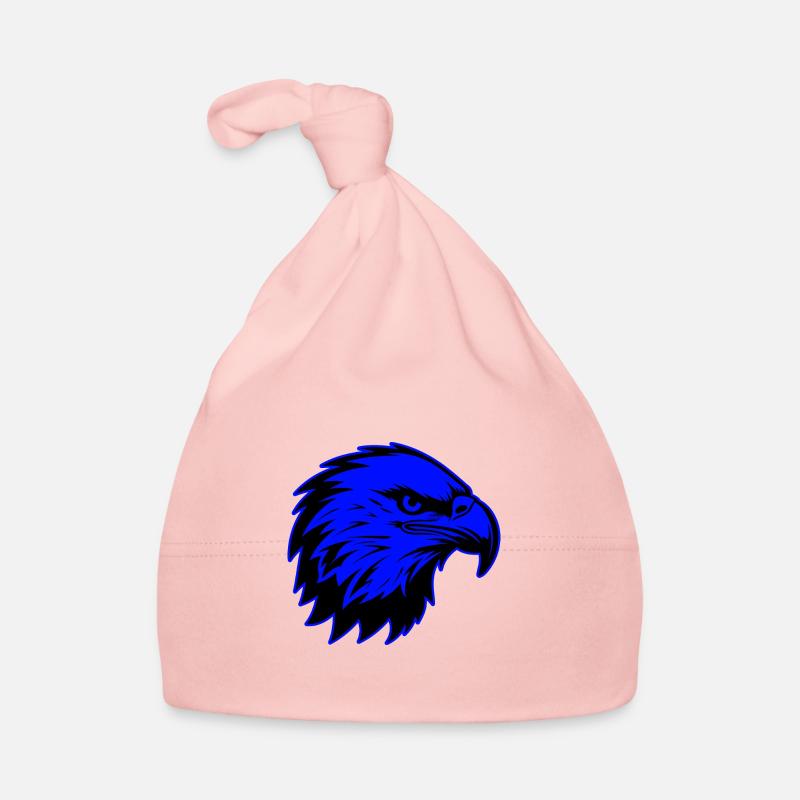 Eagle Animal Portrait Organic Baby Cap