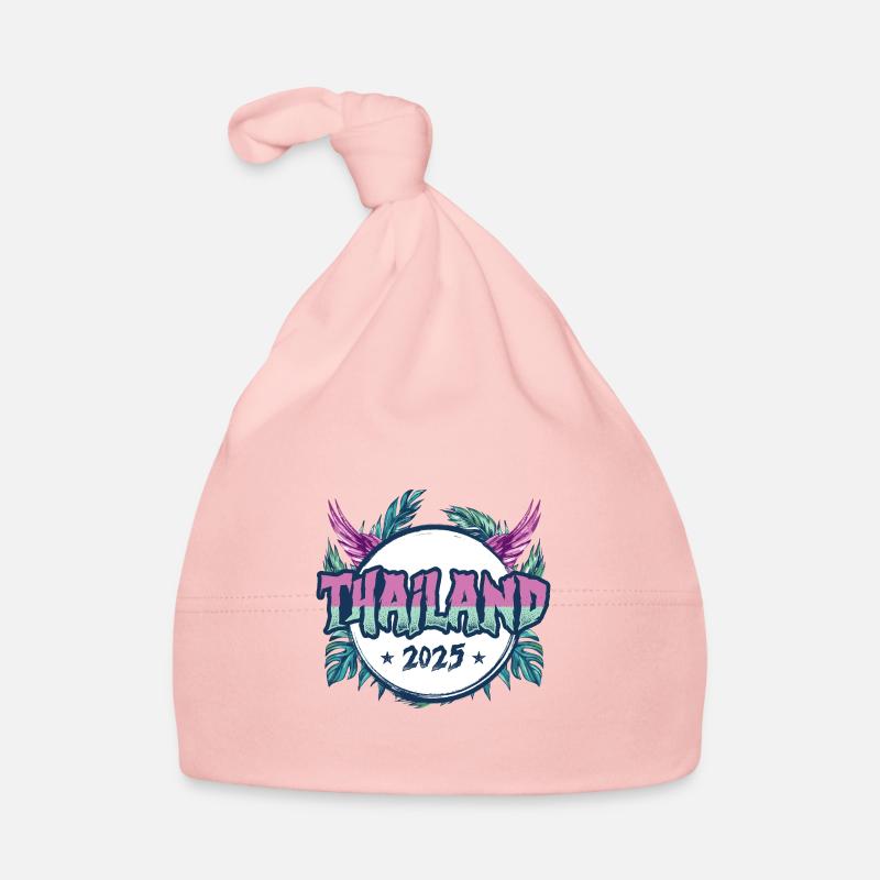 Thailand 2025 Vacation Organic Baby Cap