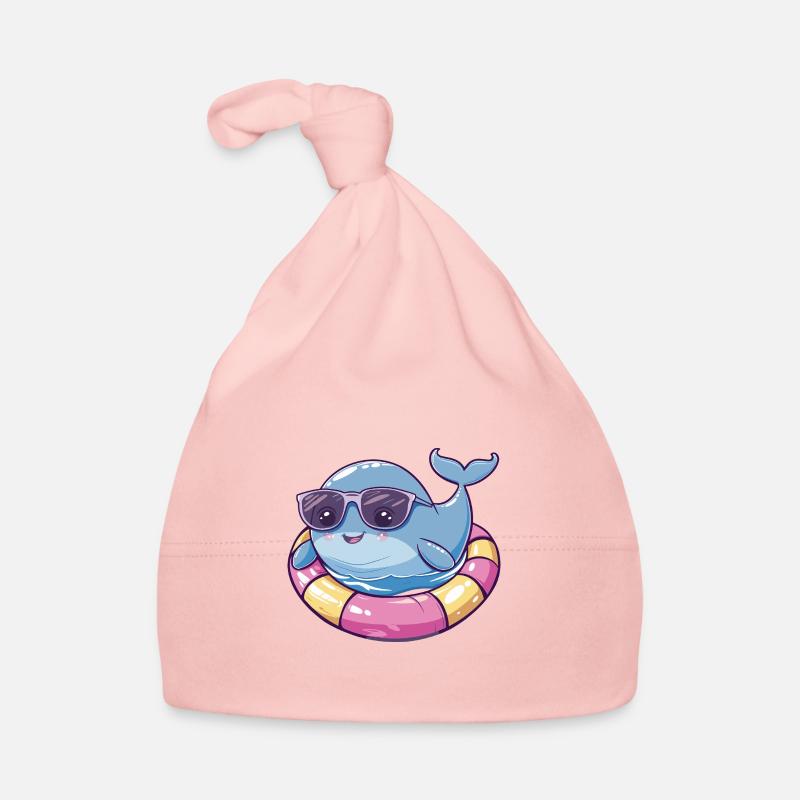 Whale Comic Cool Organic Baby Cap