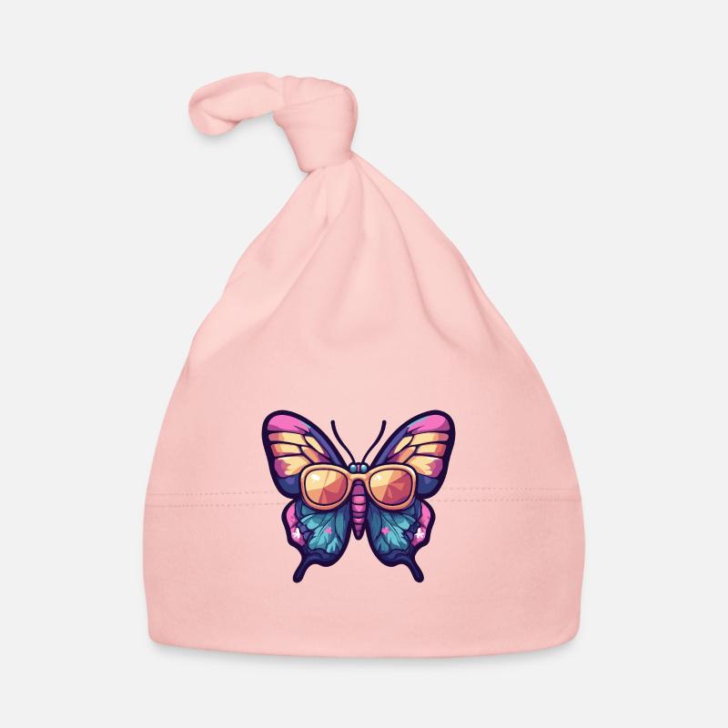 Butterfly Comic Holiday Organic Baby Cap