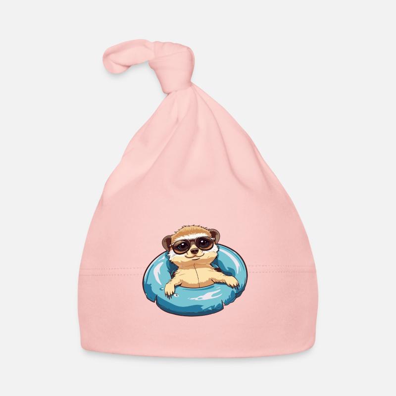 Erdmännchen Comic Cool Baby Bio-Mütze