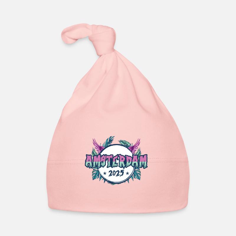 Amsterdam 2025 Vacation Organic Baby Cap
