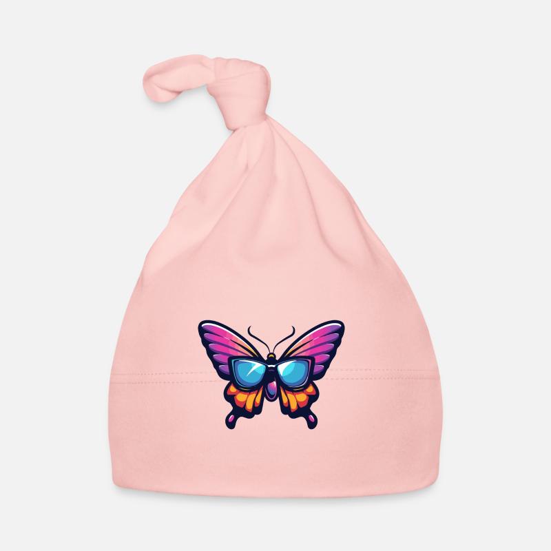 Animal papillon Bonnet bio Bébé
