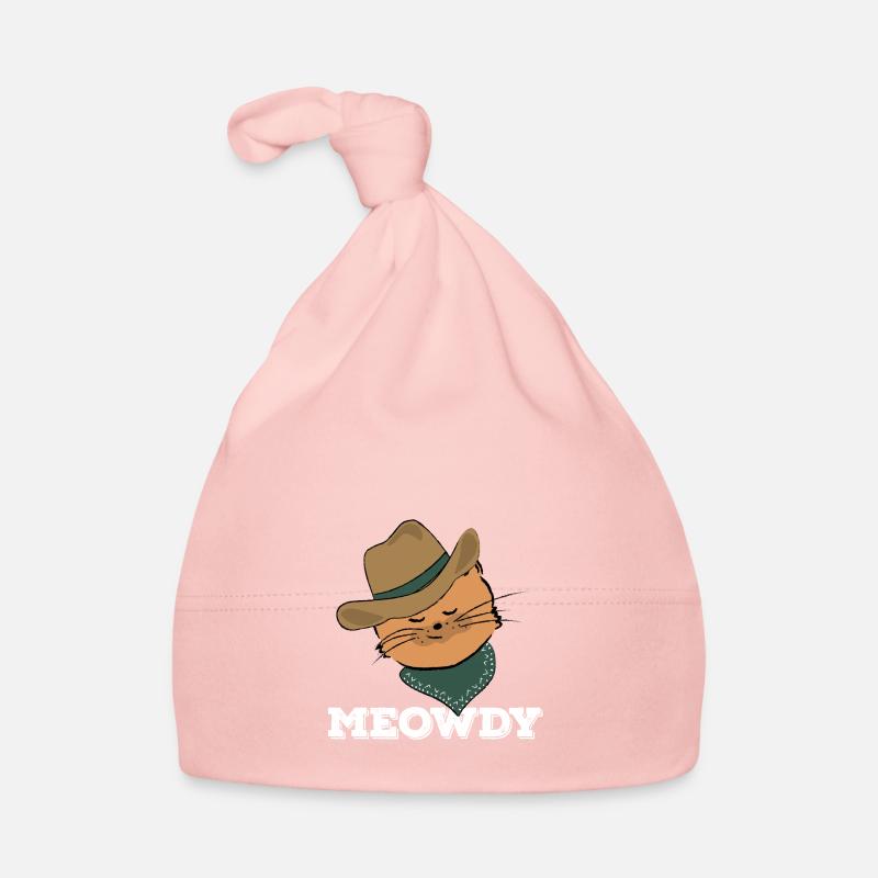 meowdy gruen Baby Bio-Mütze