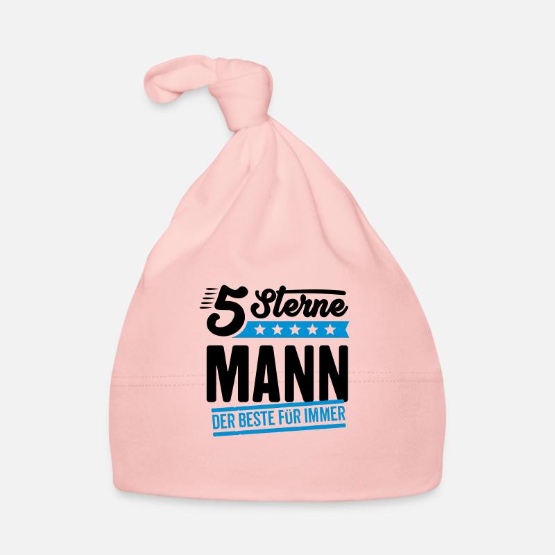 5Sterne Mann Baby Bio-Mütze