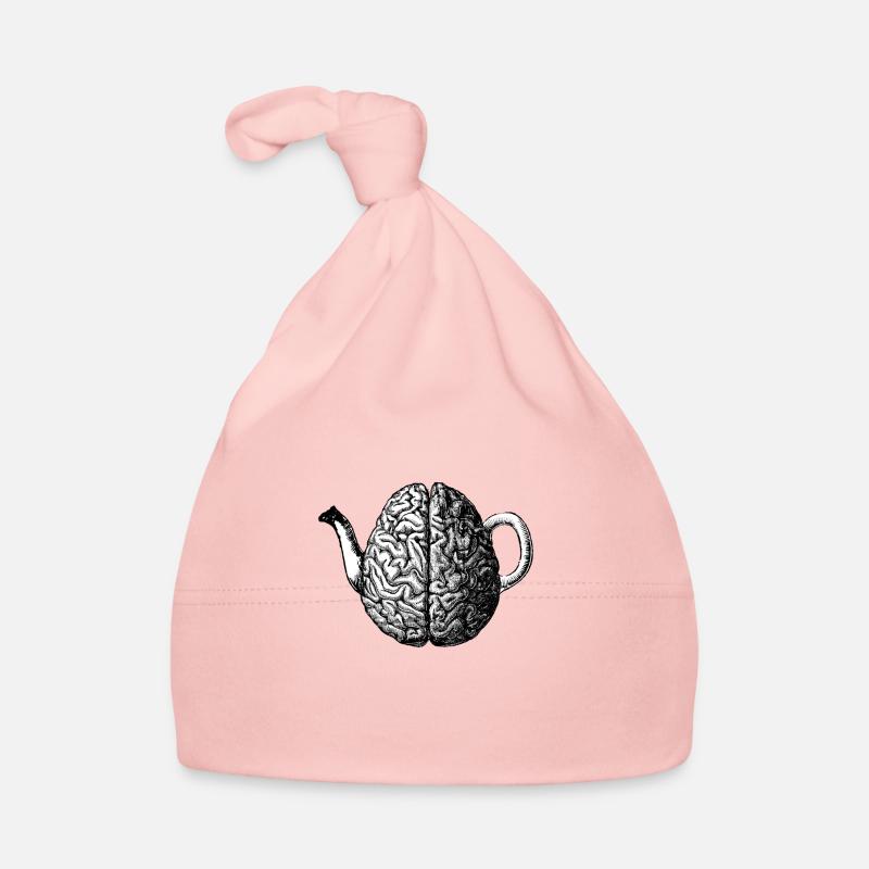 Brain Teapot Organic Baby Cap