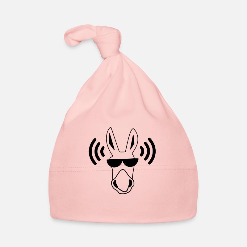 Esel Baby Bio-Mütze