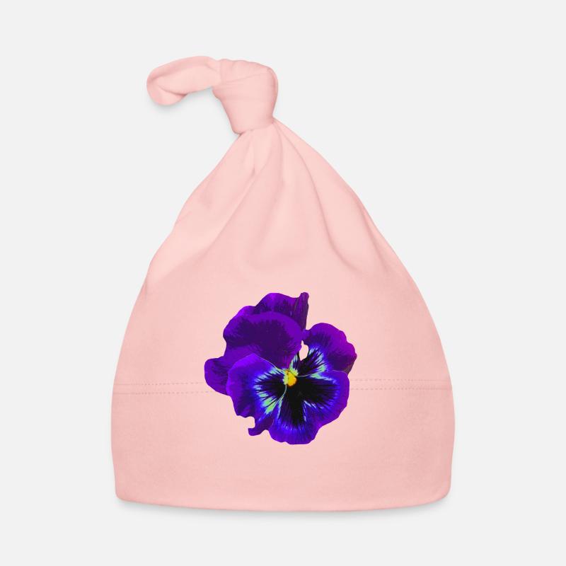 La pensée violette Bonnet bio Bébé
