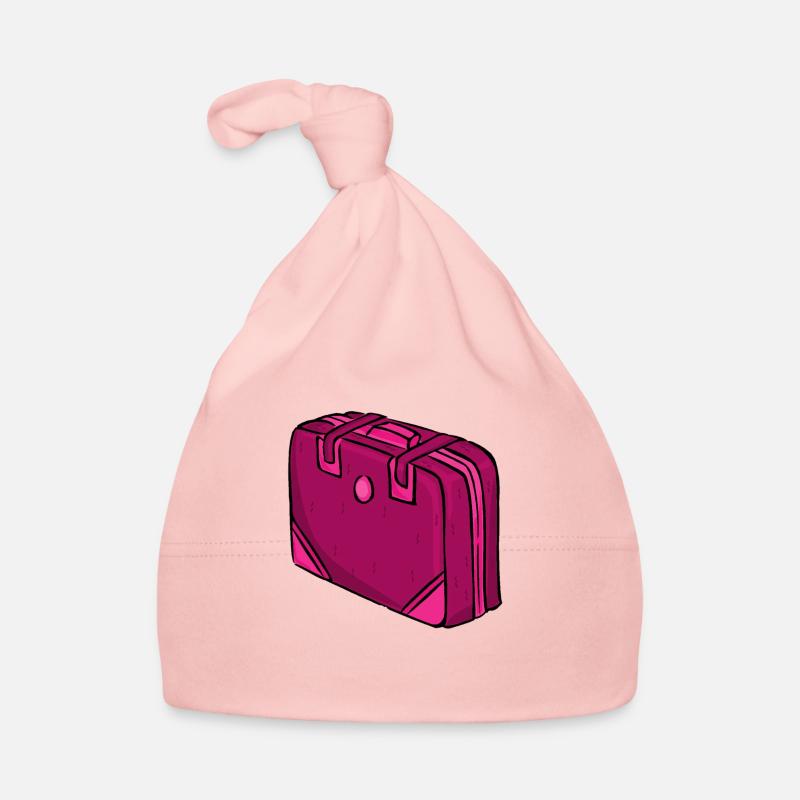 sac à dos valise sac à dos porte-documents122 - Bonnet bio Bébé - rose