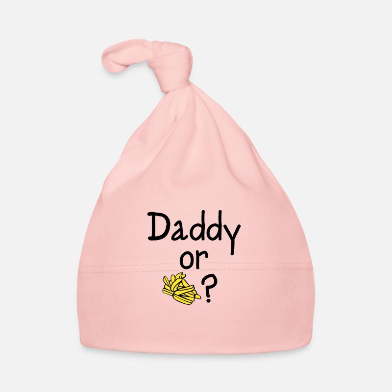 Daddy oder Chips? Baby Bio-Mütze
