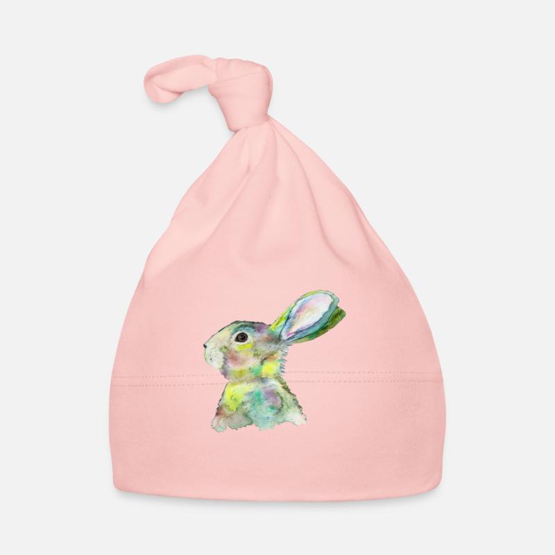 Hase Baby Bio-Mütze