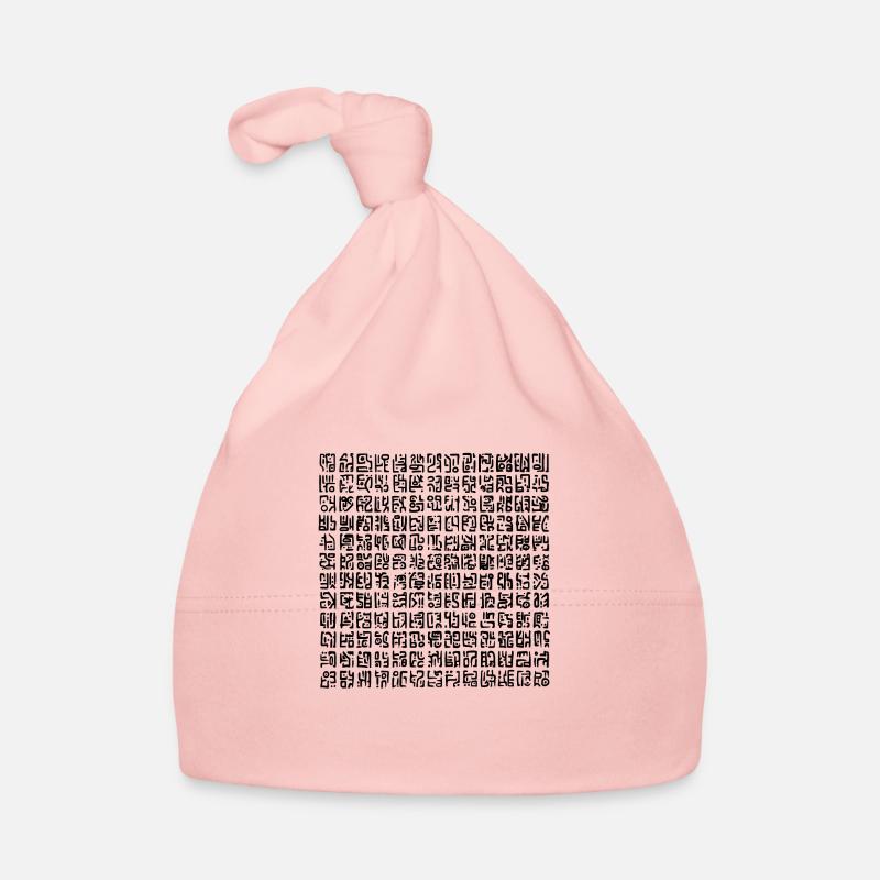 Glyphs Organic Baby Cap