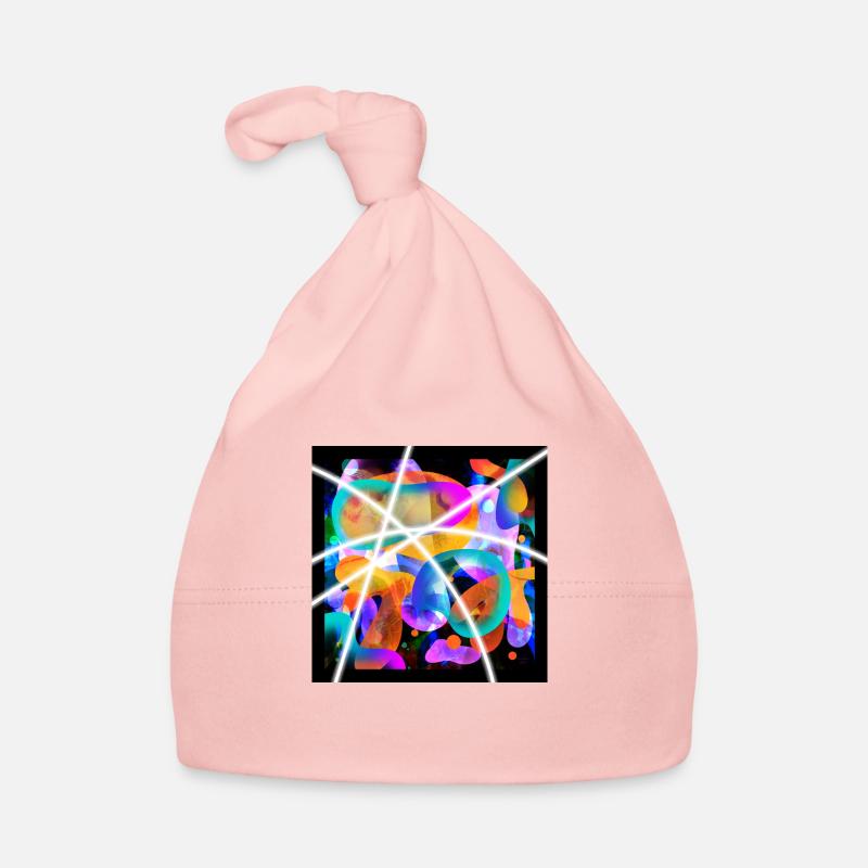 Couleur abstraite Bonnet bio Bébé