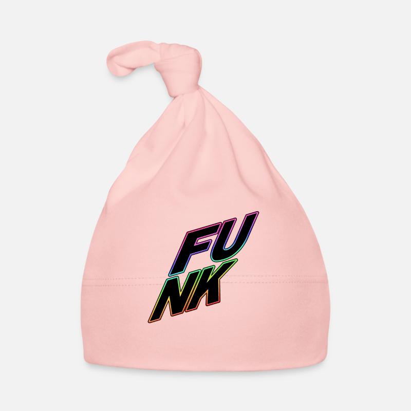 FUNK farbig - Baby Bio-Mütze - Rosa